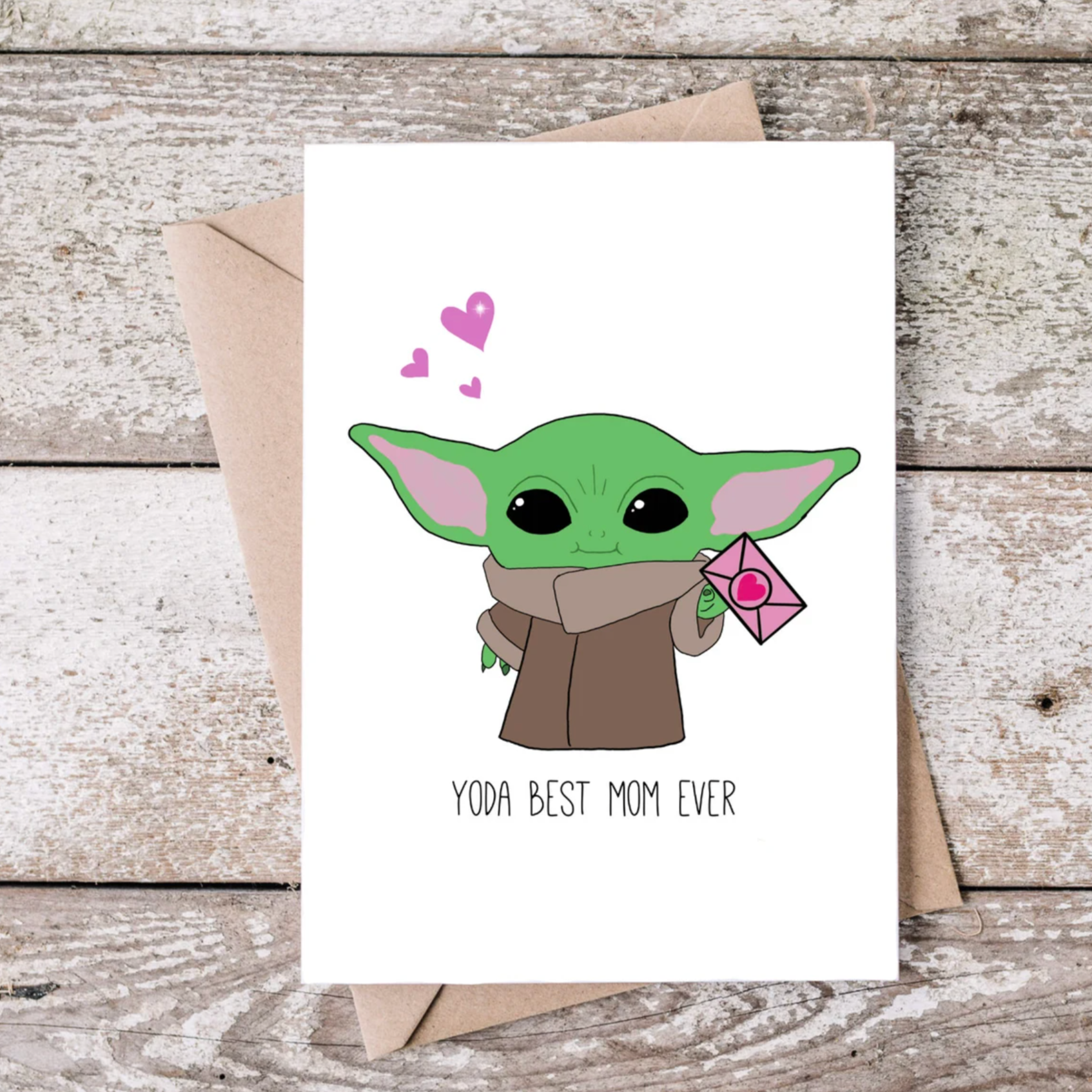 Baby Yoda Yoda Best Mom Star Wars The Mandalorian Love Heart